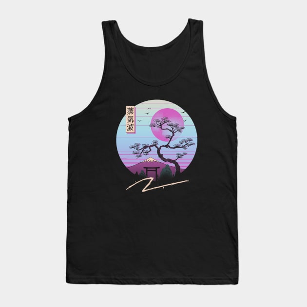 Zen Chillwave Tank Top by Vincent Trinidad Art